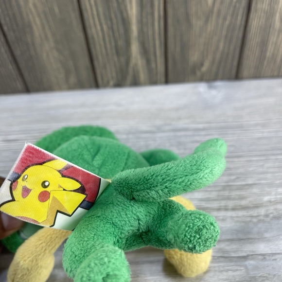 Pokemon Pansage Stuffed Plush Green Grass Type Nintendo Jakks Pacific 2011 - Picture 11 of 16